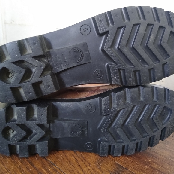 BURBERRY Plaid Rubber Rain Boots - Picture 6 of 9